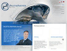 Tablet Screenshot of paleypartner.com